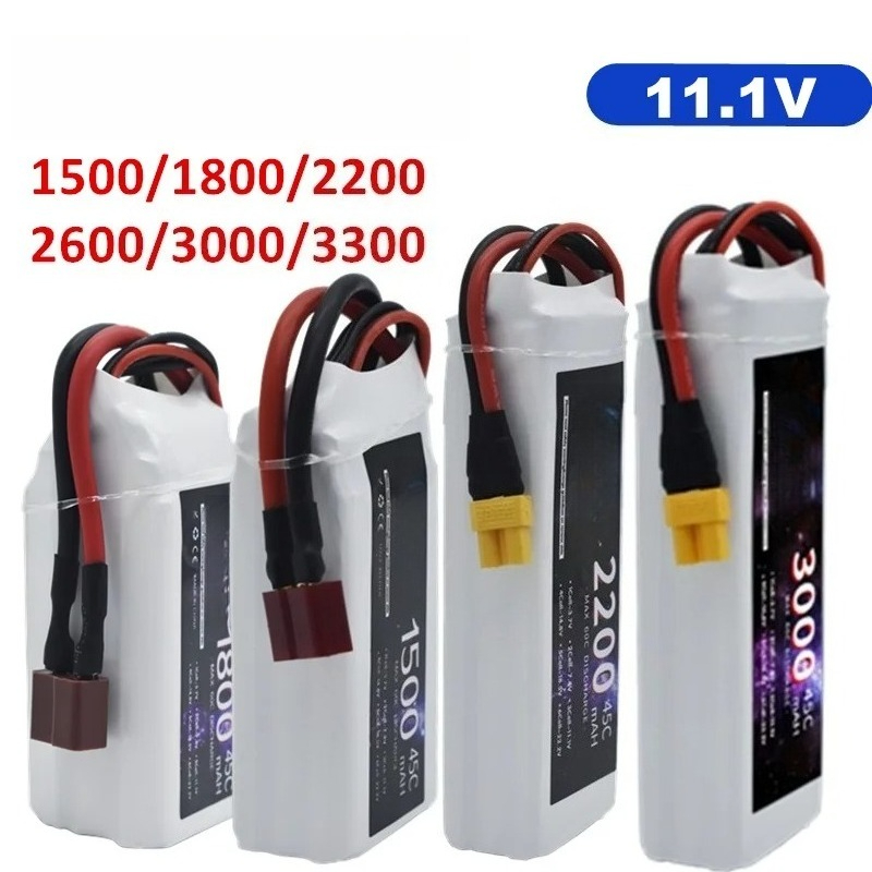 Drone Battery Connector - 리포 배터리 3S 1500mAh 1800mAh 2200mAh