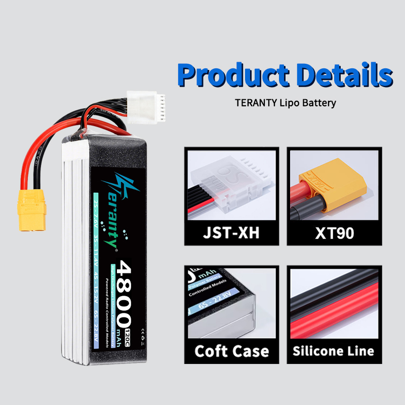 TERANTY 6S 4800mAh Lipo 배터리 22 - Drone Battery Lipo 리뷰 및 가격