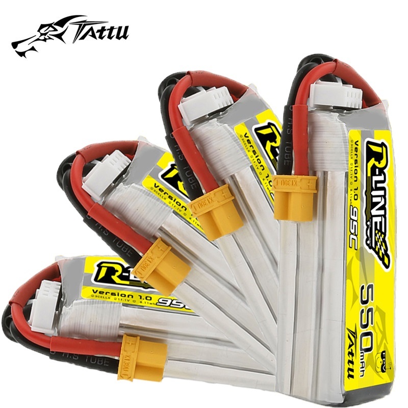 TATTU R-LINE 1.0 550mAh 11.1V  - Drone Battery Li-Ion 리뷰 및 가격