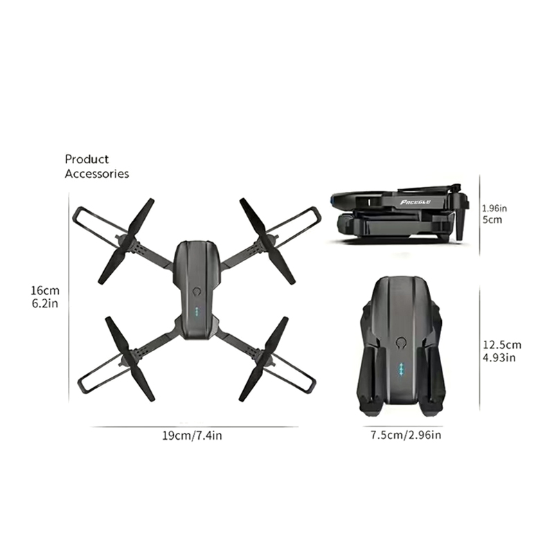 페이스글 UAV E99 노바 RC 드론 미니 항공기 접 - Drone Battery Case 리뷰 및 가격