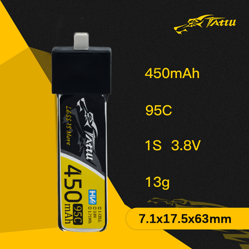 3Pcs 새로운 TATTU 450/500/550mAh  - Drone Battery Lipo 리뷰 및 가격